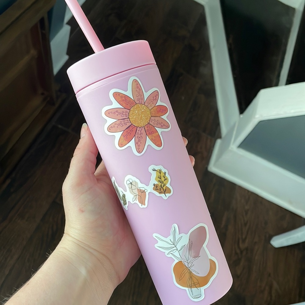 16oz Matte skinny tumbler
